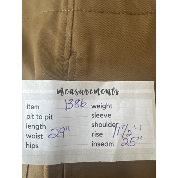 2/$30 ZARA Womens Small Wide Leg Cropped Cargo Style Pants - Picture 14 of 15